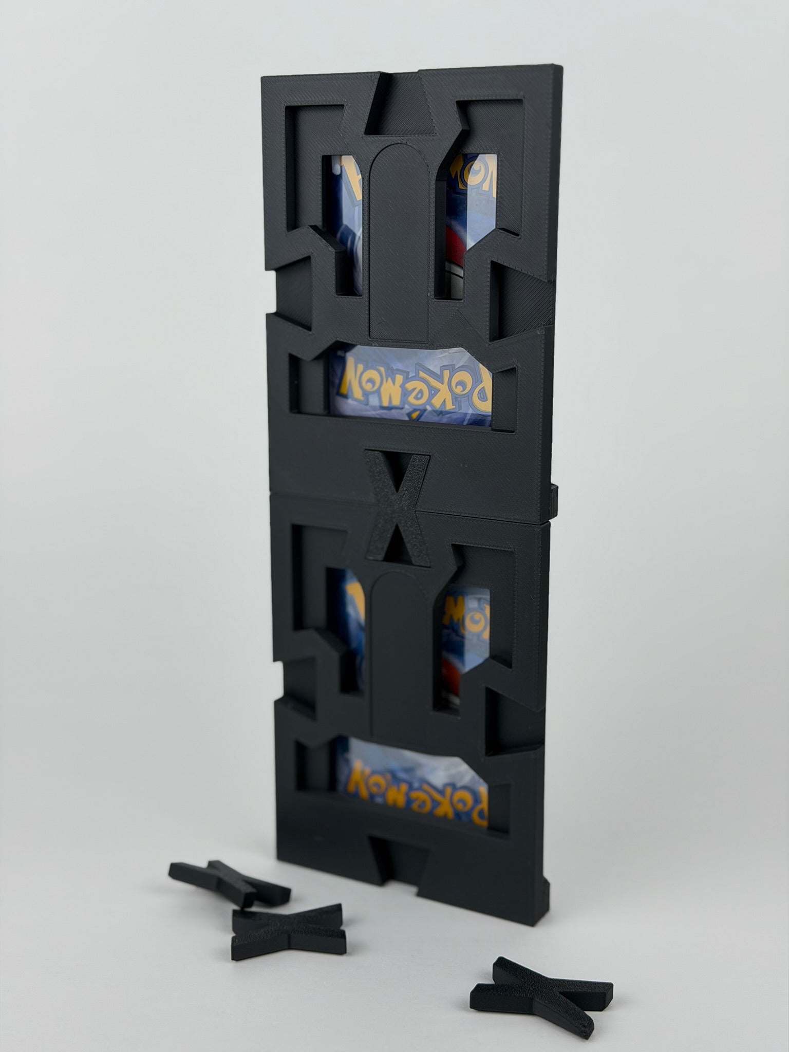 Modular Pokémon Card Wall Display | Snap Together Card Frame System