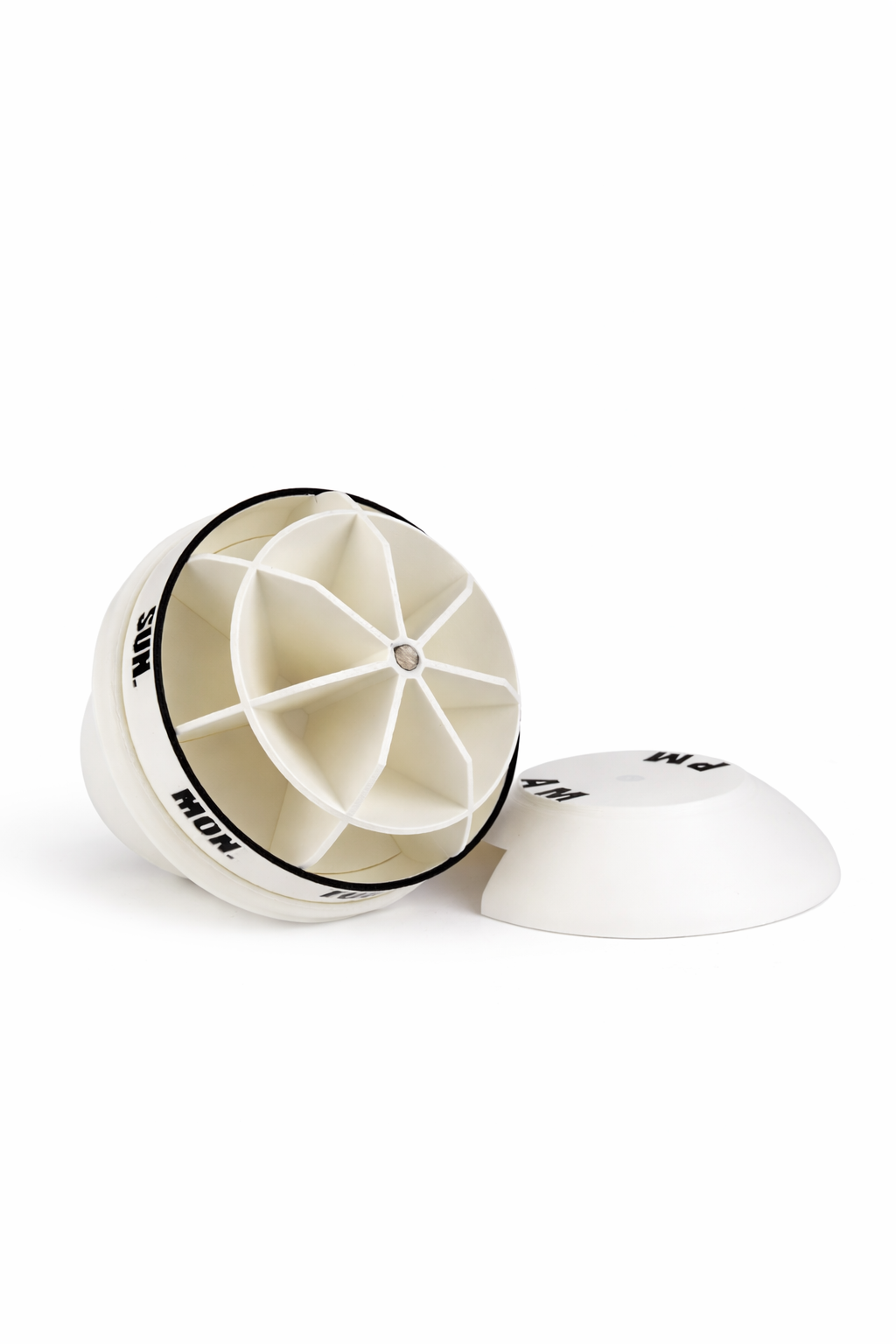 Mushroom Pill Organizer | Weekly AM PM Medication Case